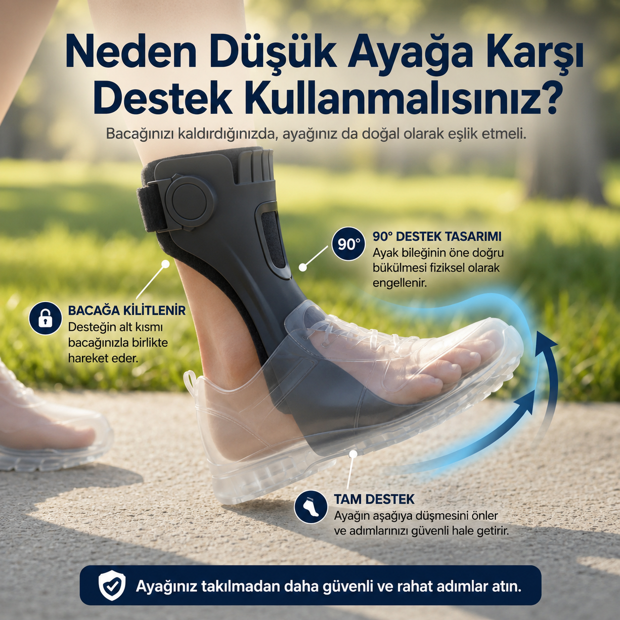 Ayak Destek Aparatı